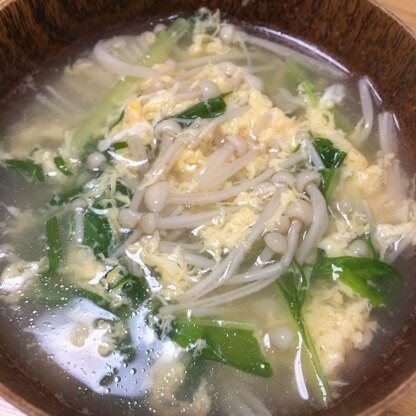 簡単でポカポカ美味しかったです。えのきも水菜もたっぷり入れました。ごちそうさまでした。